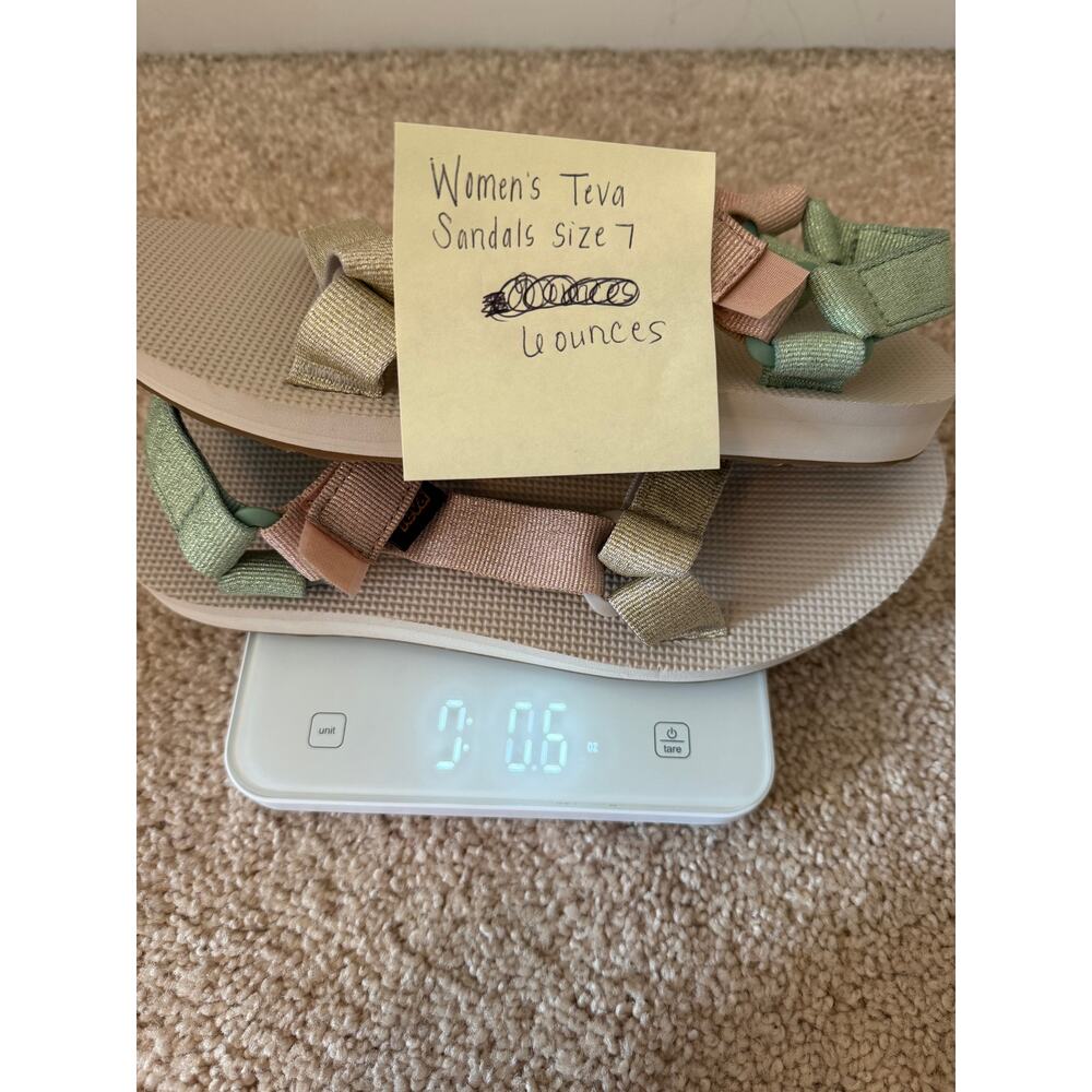 Teva Women's Sandals - Size 7 - Like New Condition - Picture 7 of 7